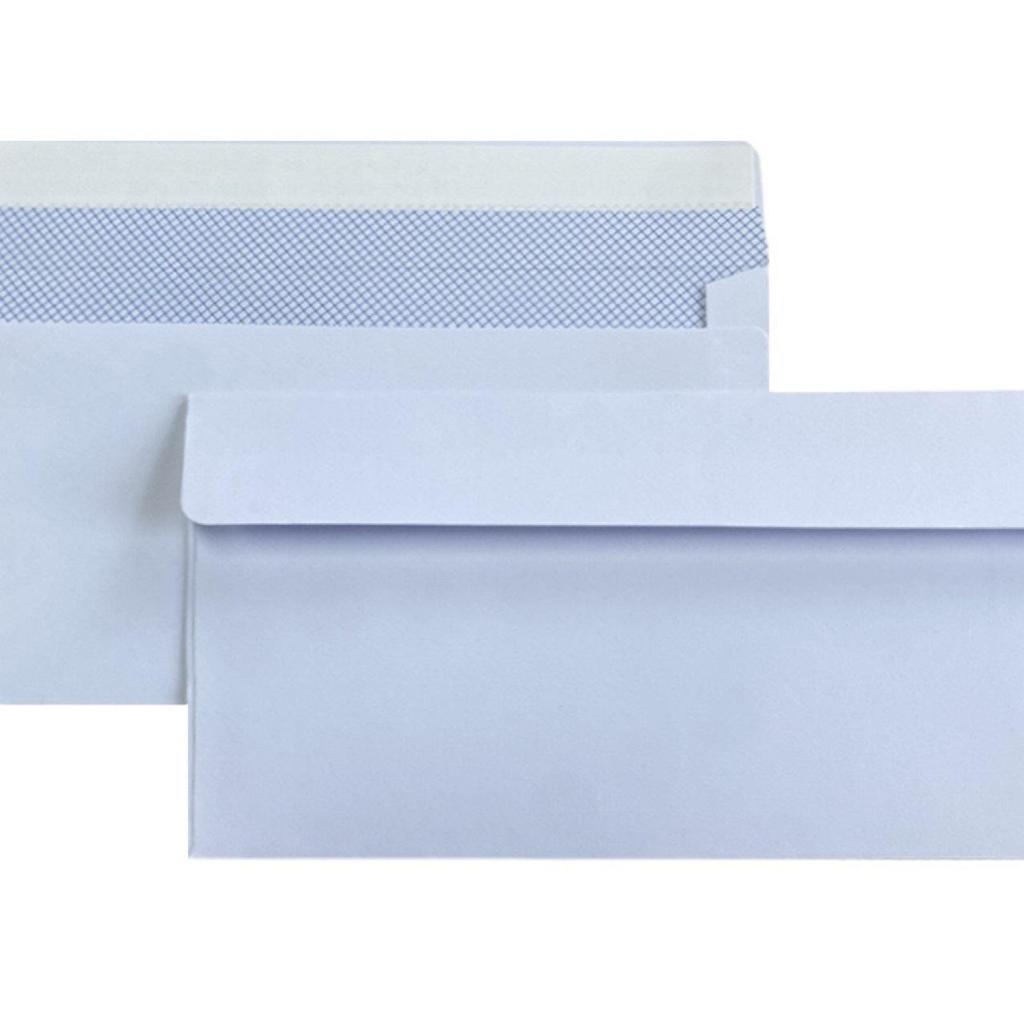 Western-Style No. 10 Envelope with Double-Gummed Anti-Peek Pattern and Business Gift Release Adhesive