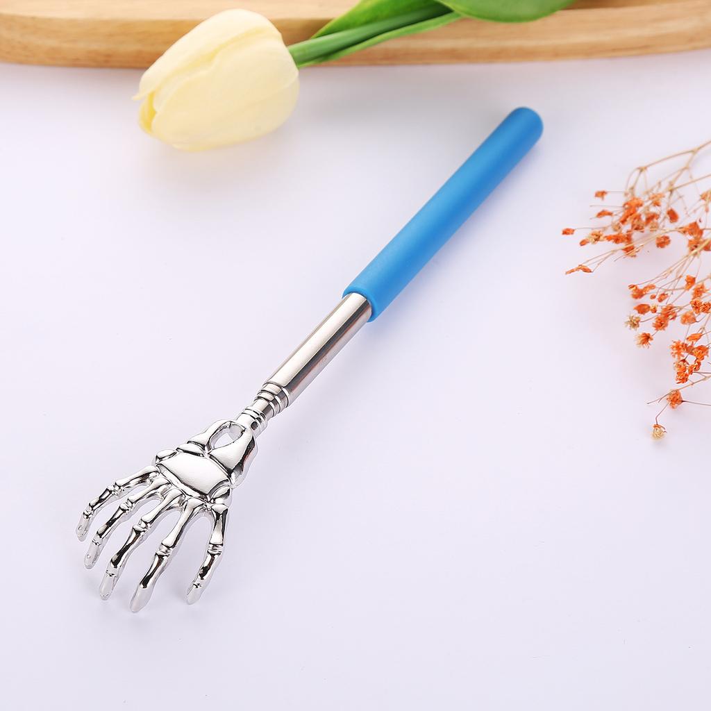 Portable Stainless Steel Telescopic Back Scratcher Extendable Scratcher Back Massager Tool For Blood Circulation Relax Health