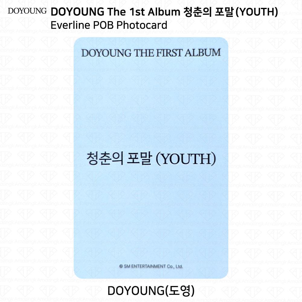 NCT127 DOYOUNG The 1st Album YOUTH POB Event Official Photocard Postcard