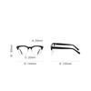 Transparent Gray Frame Anti Blue Rays Photochromic Oval Optical Spectacles For Prescription Shortsighted Hyperopia Eyeglasses