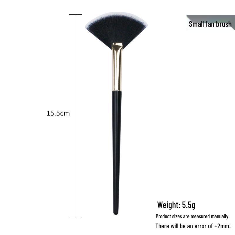 Complete Makeup Brush Set: Eyeshadow, Lip, Foundation, Concealer, Powder, Eyebrow Brushes
