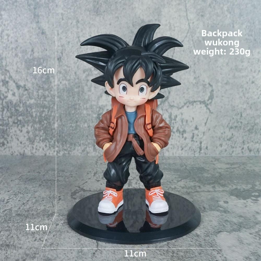 Dragon Ball Pvc Goku Backpack Model Figure Collectible For Anime Fans