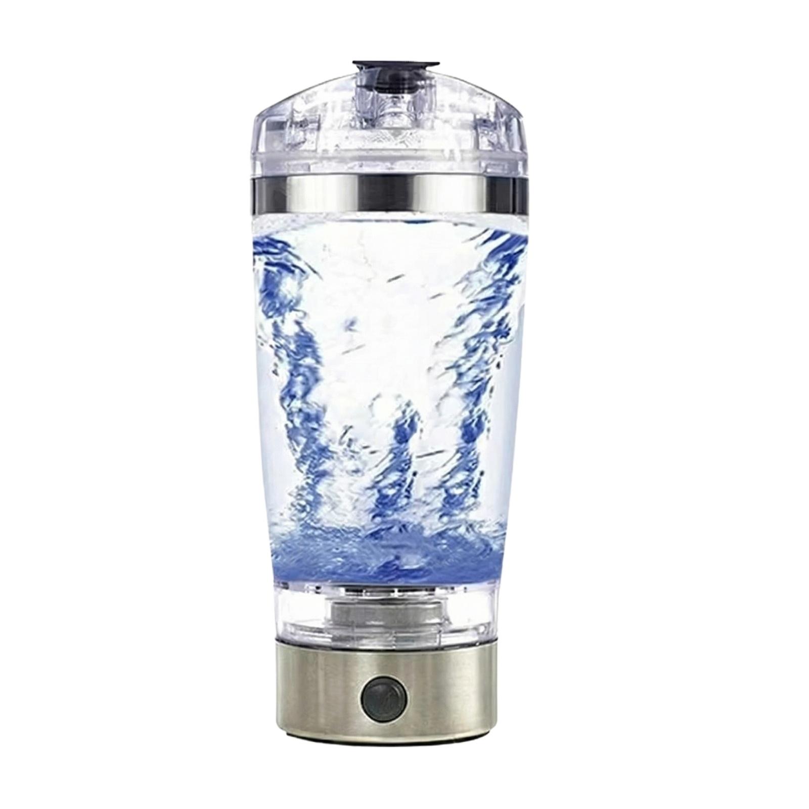 

USB Rechargeable Portable Protein Shaker Bottle Large Capacity Fitness Blender Cup Meal Replacement Mixer Cup with Aviation Design one size білий