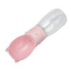 Dog Water Bottle Food Grade Leak Proof Puppy Dog Cat Water Dispenser for Walking Outdoor Travel Hiking 550ml Large Pink