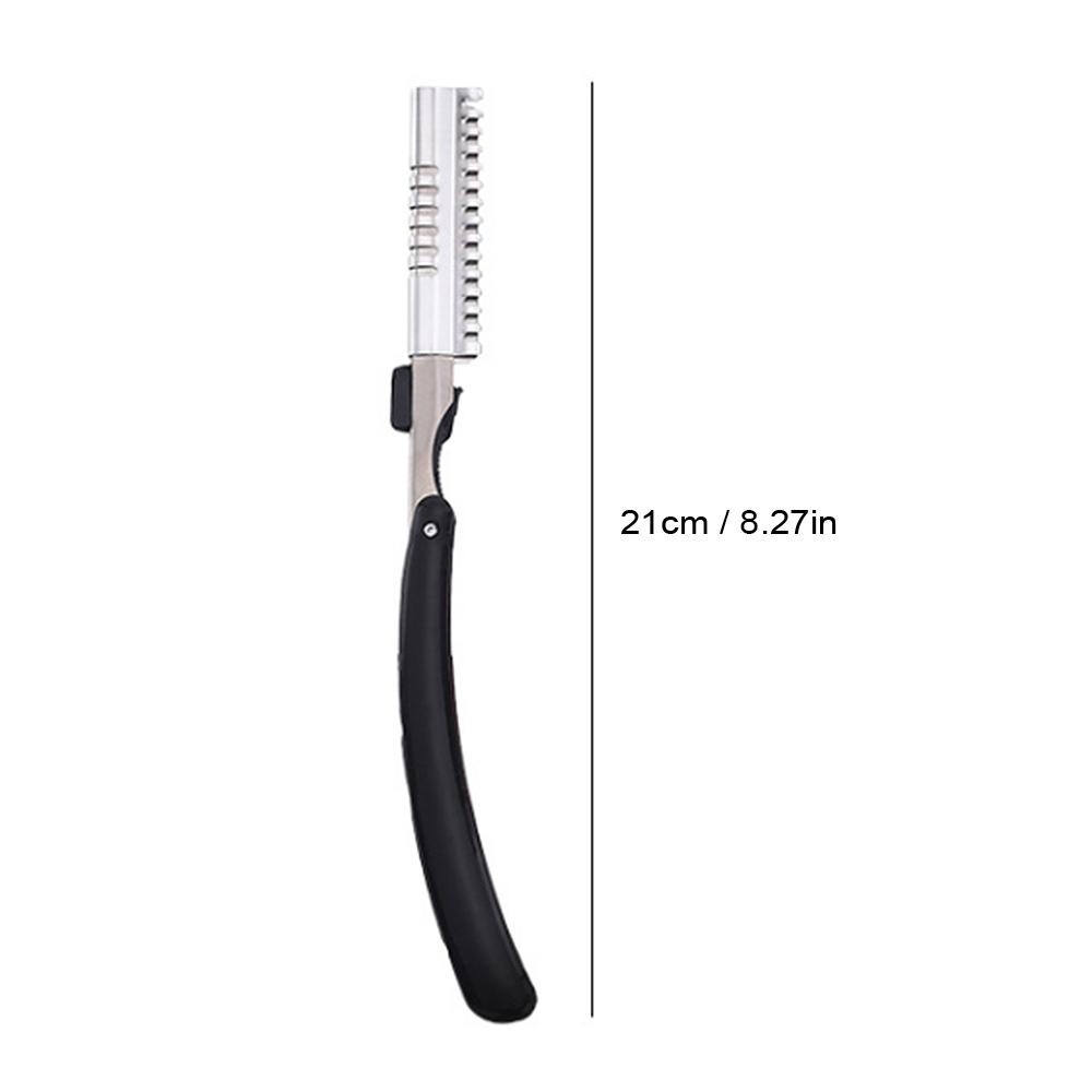 

Shaving for Beard Grooming Straight Folding s Eyebrow Shaving Tool Random Color