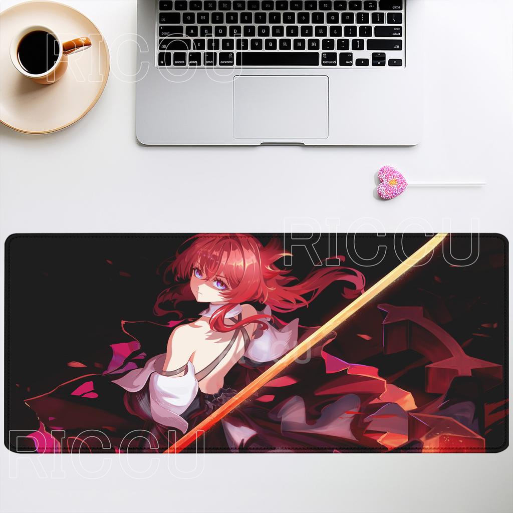 Gaming Arknights Endfield Laevatain Mouse Pad Anime Girl Mousepad Large Pretty Game XXL xmm HD Printing overlock Desk Mat