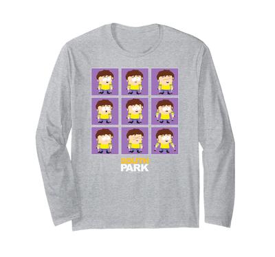 South Park Jimmy Pop Art Poses Funny Cartoon Long Sleeve T-Shirt