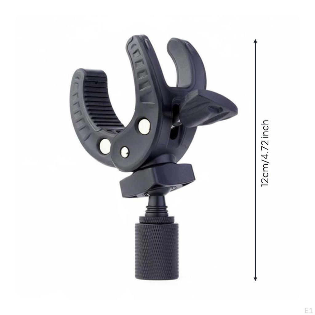Adjustable Mic Clip Wide Compatibility Universal Stand AntiSlip Grip YShaped Holder for
