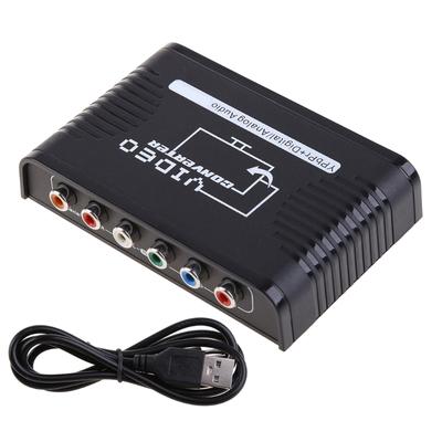 HDMI-compatible To 1080P Component Video (YPbPr) for Scaler Converter Adapter with Coaxial + R / L Audio Output Support