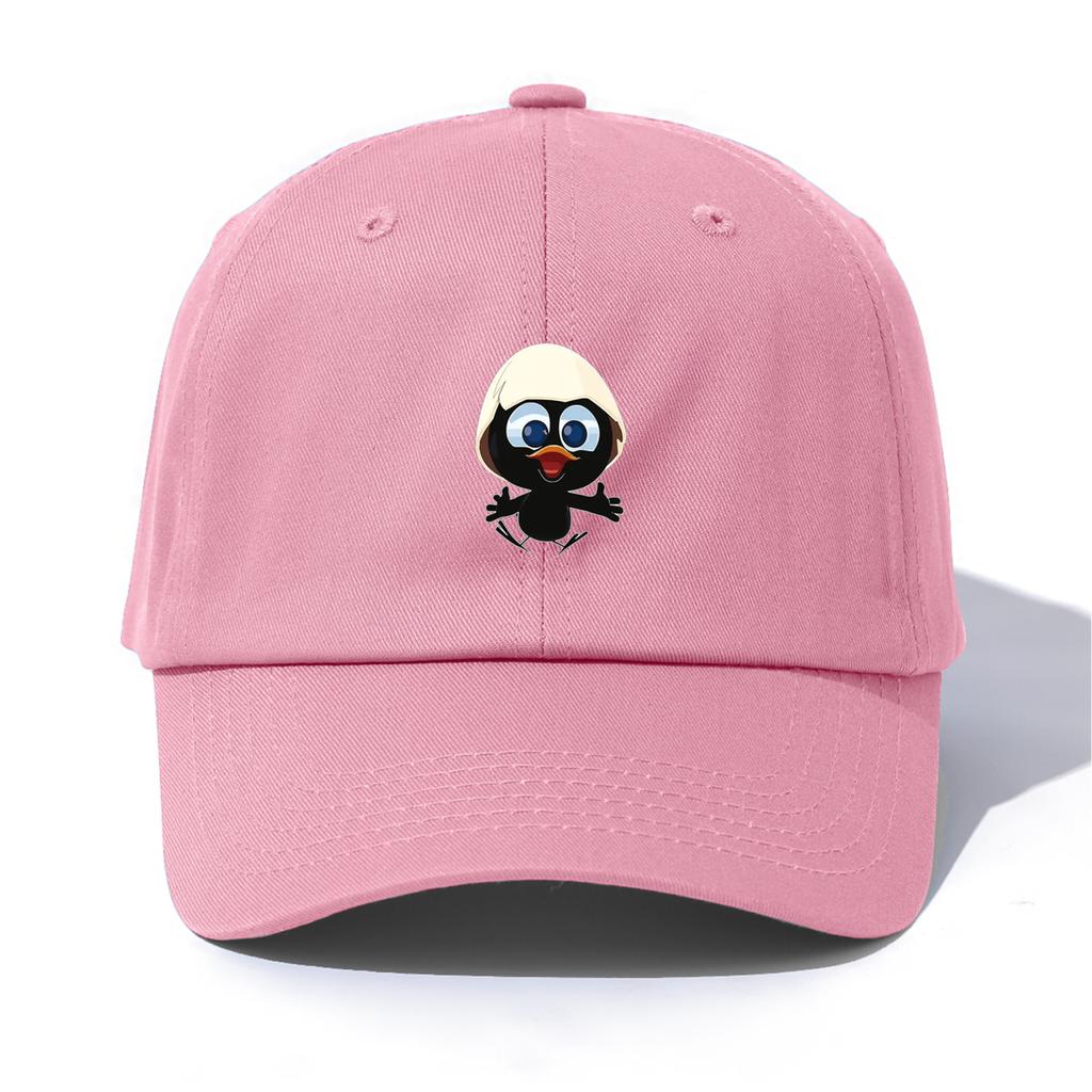1pc DUCK Print  Baseball Cap for Adults,  Minimalist Retro Style Casual Soft Adjustable Dad Hat, Perfect As Gift