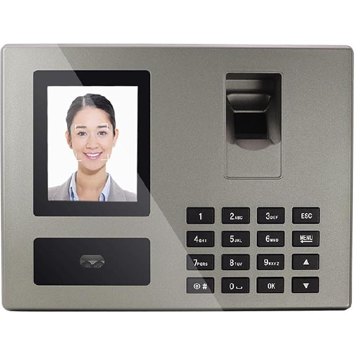 

Біометричний термінал обліку робочого часу за відбитком пальця та обличчям, з паролем, для співробітників малого бізнесу, з TFT LCD екраном, до 1500 користувачів (НАС US Plug