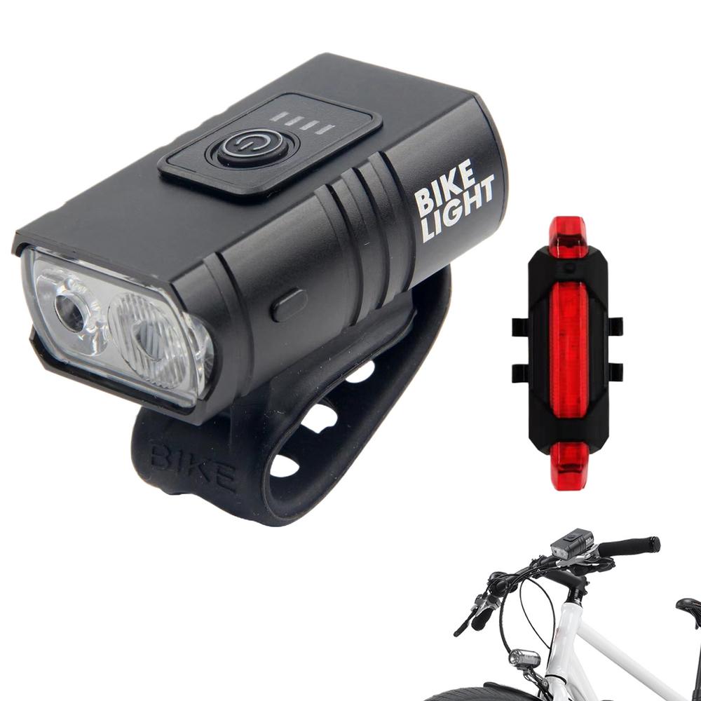 

Ночная езда налобный фонарь USB перезаряжаемый велосипедный передний фонарь аксессуары для езды с боковыми предупреждающими огнями для городских поездок A