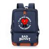 Ins Internet Celebrity Popular Singer Bad Bunny Backpack School Bag Computer Bag