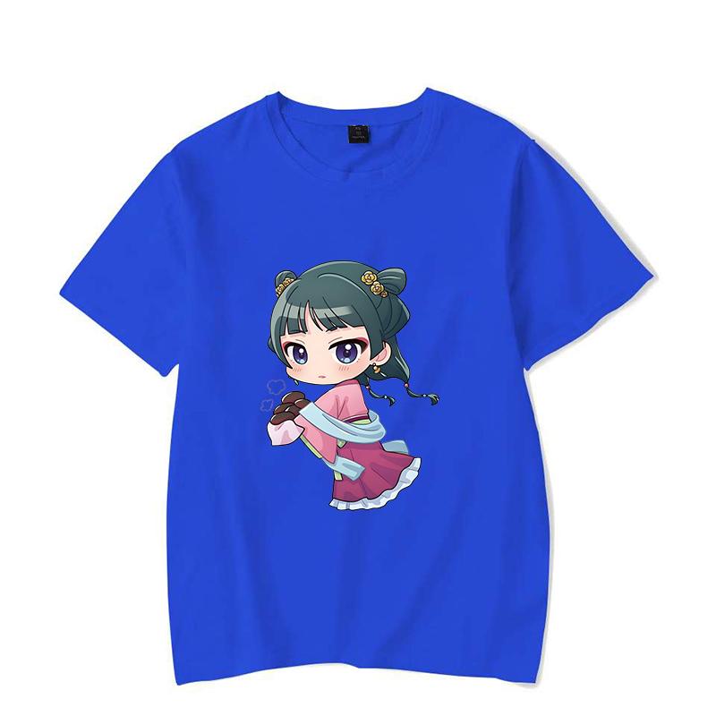 New Hot The Apothecary Diaries Maomao Print T-shirts Women Men Summer Casual T-shirts Fashion O Neck Short-sleeved T-shirts