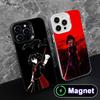 Akame Kurome Translucent MagSafe Mobile Phone Case for iPhone 17 16 15 14 13 12 11 Air Pro Max Plus Colorful Cover