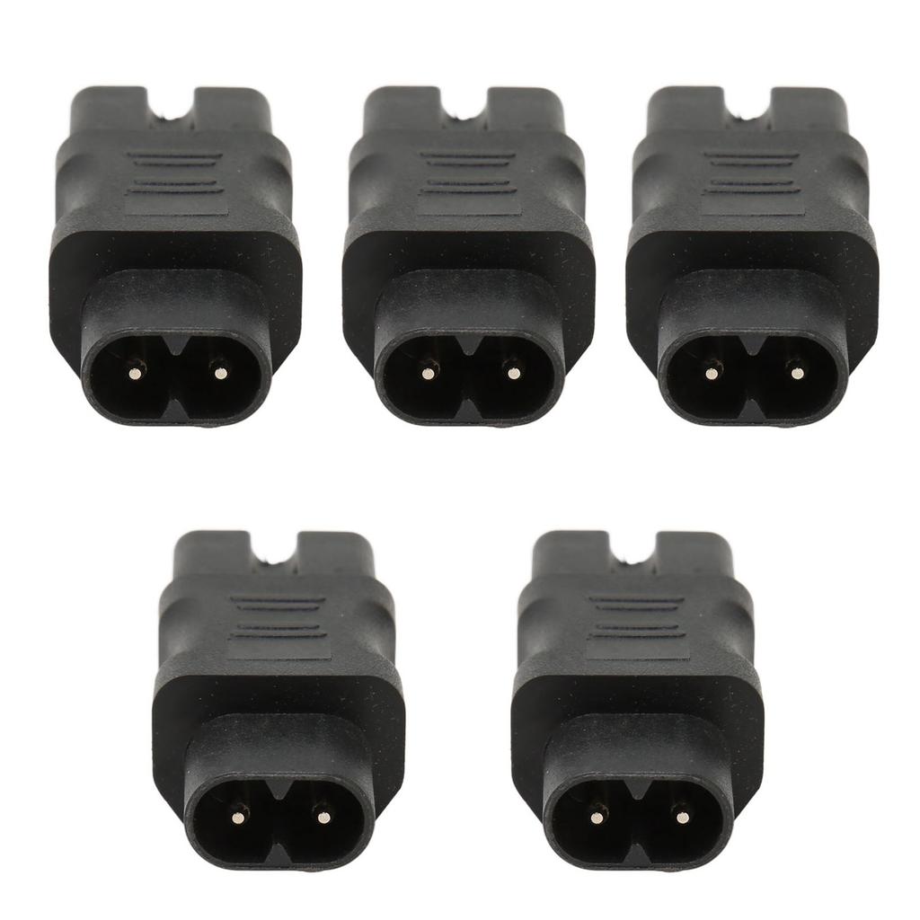 5 Pezzi Adattatore di Alimentazione IEC320 da C8 a C15 2500W Ignifugo Convertitore Presa di Alimentazione IEC320 250V