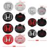 AAAKO1 4Pcs Auto Wheel Center Hub Covers Hub Caps Emblem Decor Accessories For Honda Xrv Civic Hrv Crv City Brv Fit Jazz Insight sticke