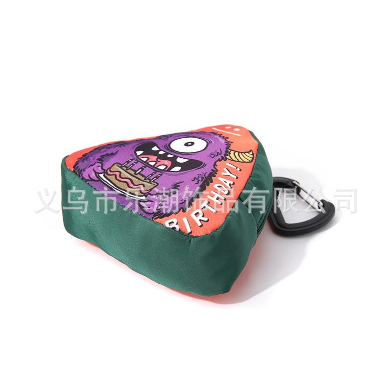 Hip-hop Hanging Bag Small Bag Trendy Creative New Change Bag Mini Shoulder Bag Key Bag Earphone Bag Triangle