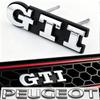 IMNOV1 3D Metal GTD Logo Emblem Badge Car Front Grill Decorative Accessories For VW Golf T‑Roc Tiguan Polo Passat T‑Cross Taigo ID.4