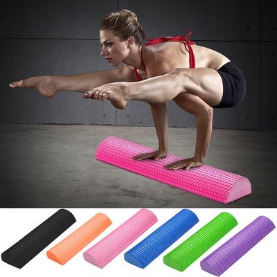 Foam Roller Yoga Column Roller Balance Pad Half Round Yoga Block EVA Foam Roller Muscle Restoration