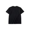Anta Solid Color Pattern Print Crew Neck Short-Sleeve Slim Fit T-Shirt Men Tops Black 152221114-3