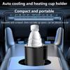 2 In 1 Car Warmer Cooling Cup 24V Smart Car Heating Cooling Cup Touch Screen with Temperature Display for Home Travel Summer