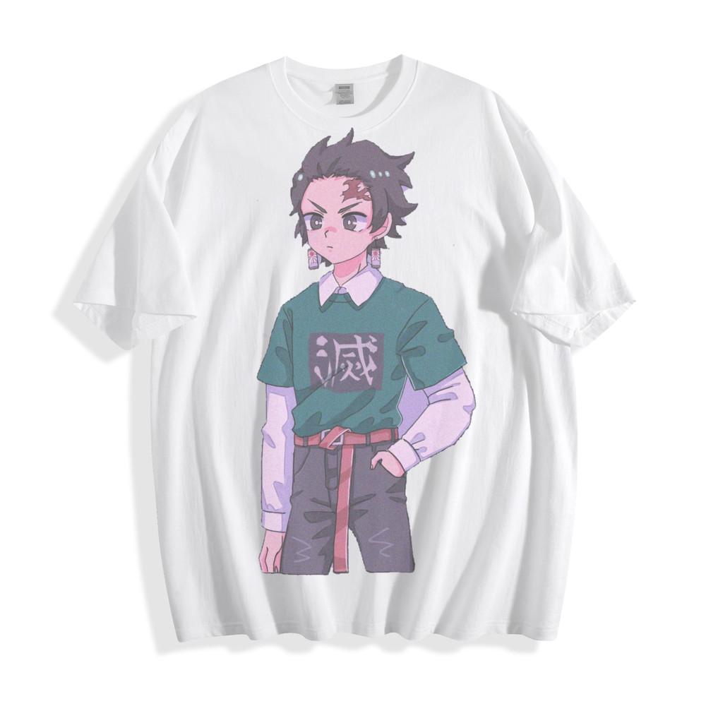 

Футболка Demon Slayer Тандзиро Камадо - Аутентичная аниме-стиль унисекс футболка 4XL