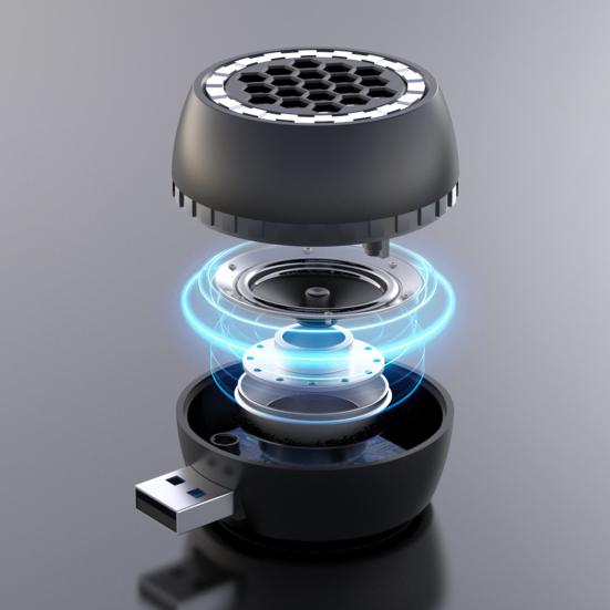 Mini Portable Speaker Clear Sound USB Plug-Play Rechargeable Universal Wireless