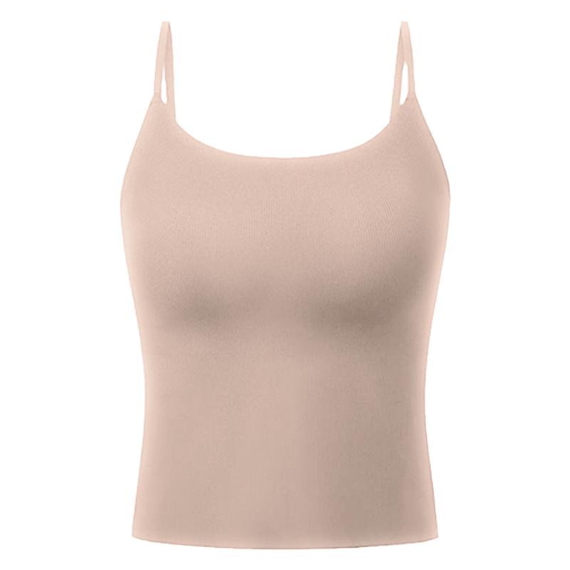 2026 Cross-Border E-Commerce Camisole with Built-in Bra Pads - Versatile Vest for Inner & Outer Wear with Stylish Back Design