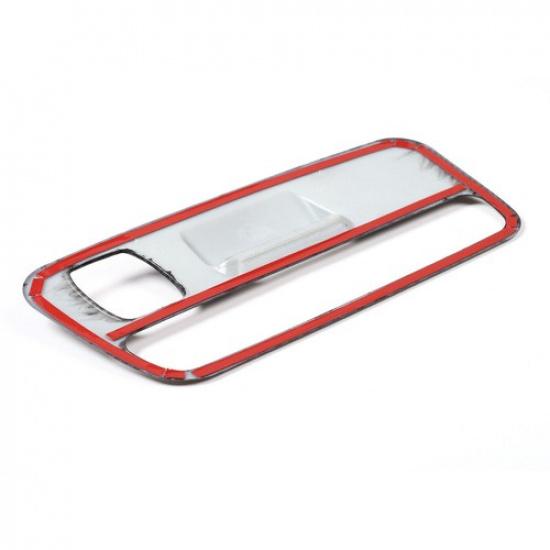 For Chevrolet Camaro 17+ Carbon Fiber Front Reading Lamp Light Panel Cover Trim