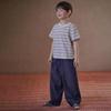 Hacikis Kids Striped Cotton T-Shirt