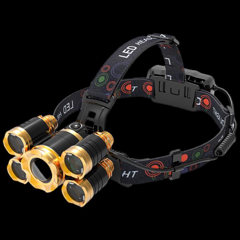 UOSU V25XPE Rechargeable Outdoor Fishing Headlamp