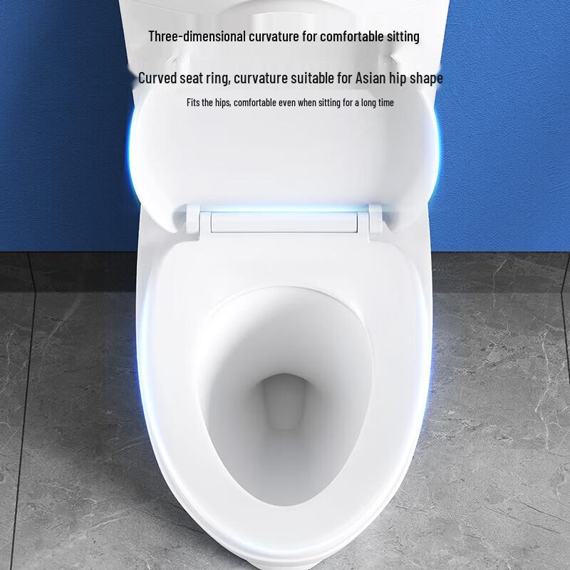 Sedile del WC Larsd a V, Morbido, Chiusura Ammortizzata, Spesso