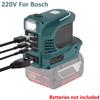 Wechselrichter Konverter 180W Power Inverter Für Dewalt Für Makita/Bosch/Milwaukee 18V Akku Mit LED-Licht Inverter Stromstation