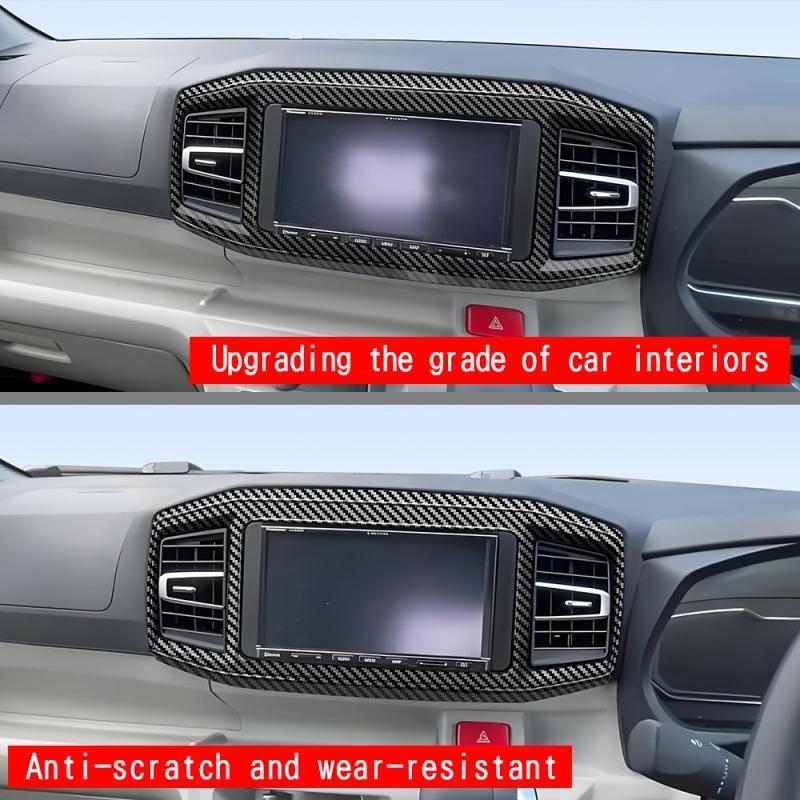 RHD FOR DAIHATSU MIRA 2017-2025 ABS car front dashboard center Console Decoration Frame navigation center air vent panle cover