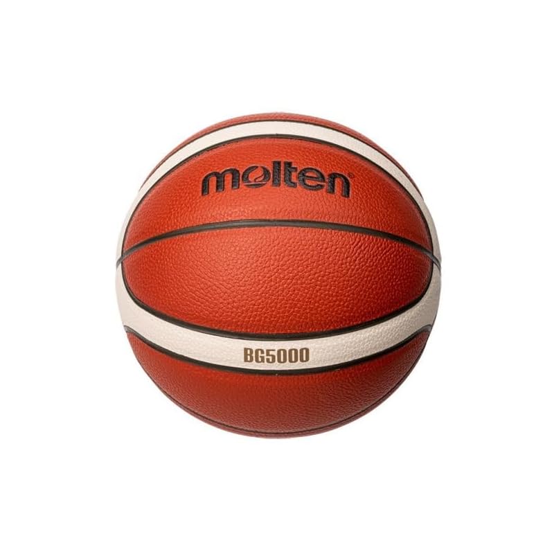 Molten Basketball, Elementary School Size, Size 5, Official Ball, BG5000, Orange x Ivory (B5G5000)
