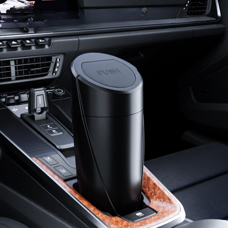 Nowy samochodowy kosz na śmieci Wielofunkcyjny, podwójnego zastosowania w samochodzie i w domu Mini samochodowy kosz na śmieci