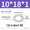 Oversized Thickened Galvanized Iron Flat Washer M2M3456810-M6