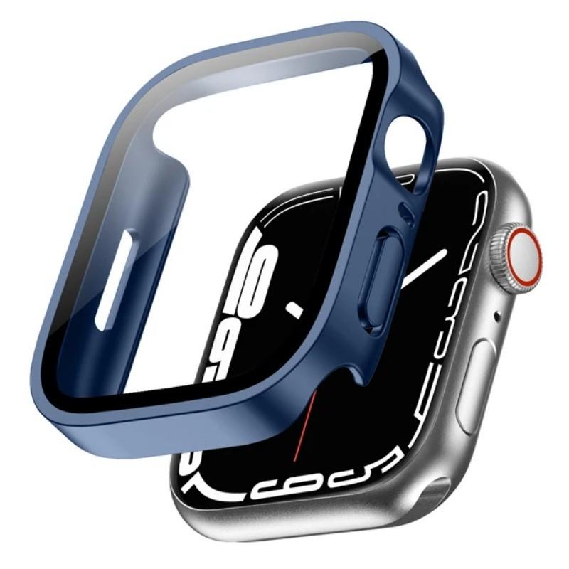Waterproof Case for Apple Watch 7 8 9 45mm 41mm Screen Protector Glass+Cover iWatch 11 10 42mm 46mm 5 SE 6 44mm 40mm Accessories