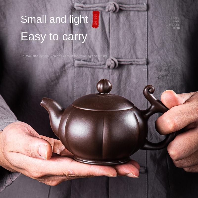 Yixing Infuser Set konvice a šálku Hrnek Čajová konvice na čaj v šálku Puer Čajová konvice Keramické Kávové nádobí Čajové nádobí Samovar Konvice Gaiwan Konvičky