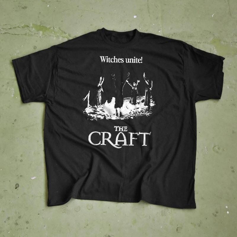 The Craft Movie TShirt s Witch Cult Film Tee Summer unisex Loose and Breathable cotton Tshirt Top S
