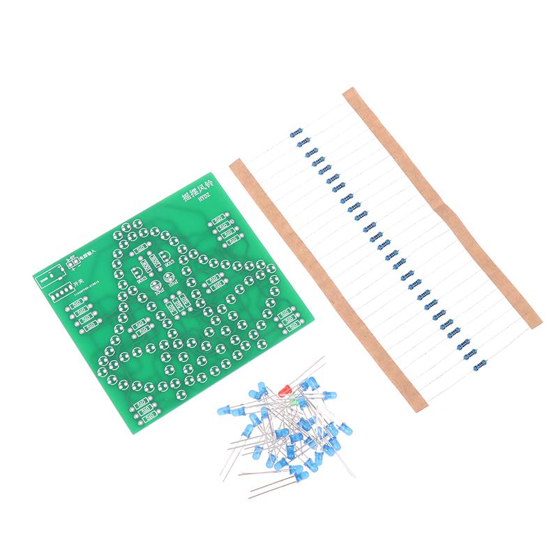 Laboratory Swing Bells Diy Windbell Fun Soldering Electronic Swing Bells Wind Chime Leds Flashing Light Dc Learning Kit