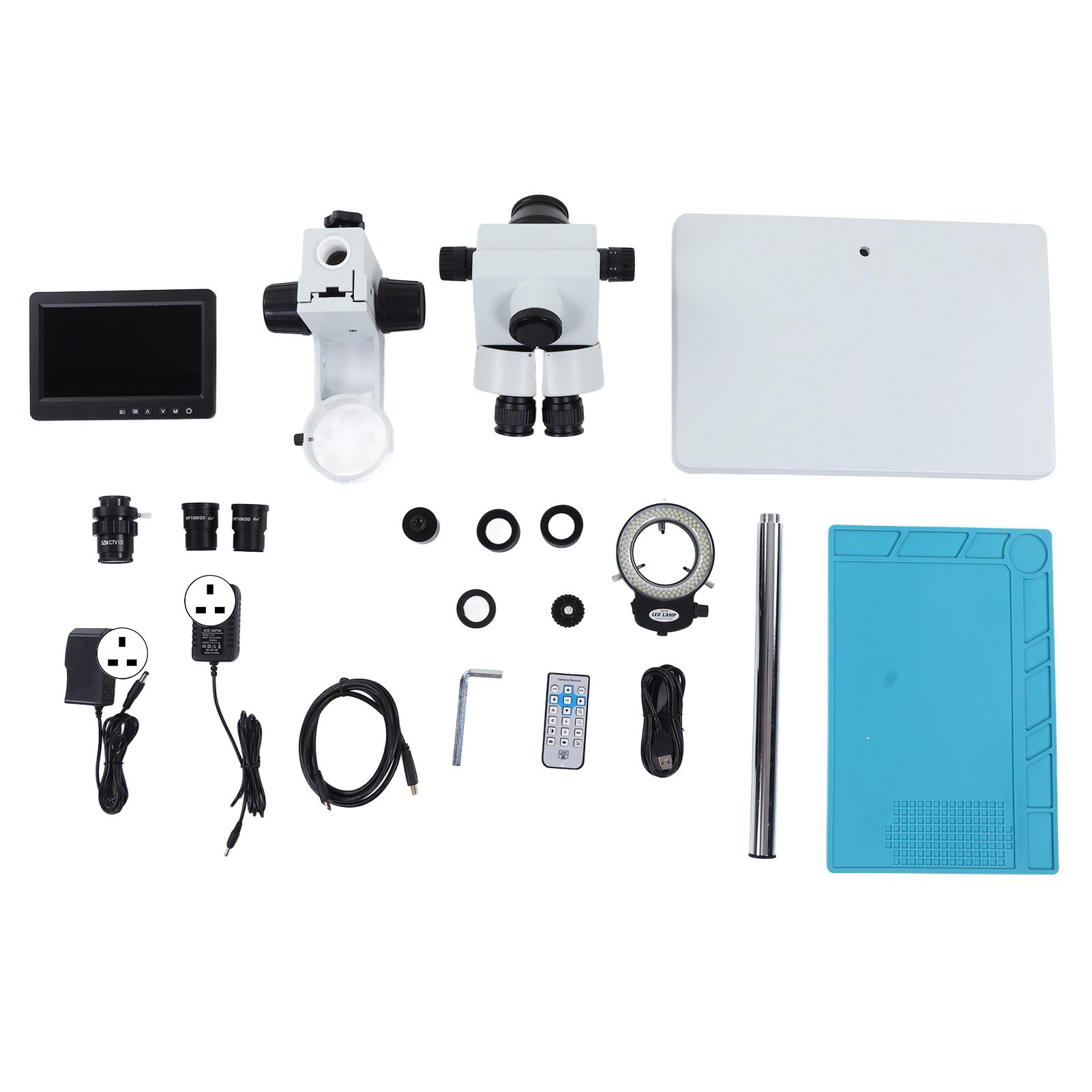 

Digital Trinocular Microscope 7in LCD Screen 26 Megapixel with 1080P High Definition Multimedia