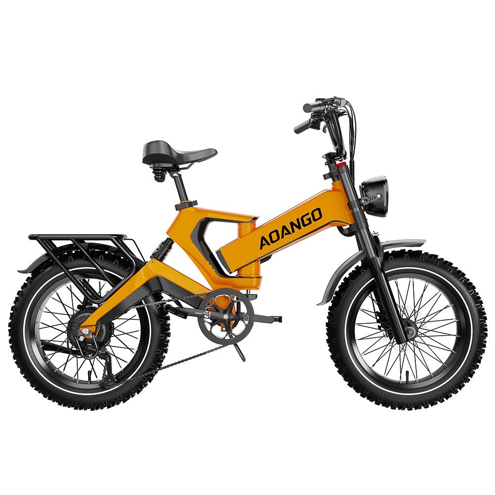 Elektriskais velosipēds Aoango K6F 1000W maksimālā