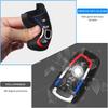 QBUC for BMW Key Fob Cover, Silicone Key Shell Case for BMW X3 X5 X4 X1 X6 2 3 4 5 6 7 Series M3 M5 M6 GT3 GT5 G30 F10 F20 Key Protector with