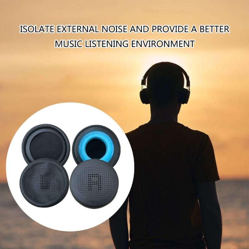 Protein Leather Earmuffs for WL5022 Headphones Soft Sponges Earpads Case Cover Ear Pad Earphone Cushions