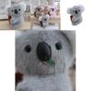 Charming Plush Koala Doll Keychain Unique Keyring For Couples With Soft Design