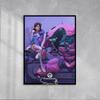 Overwatch Game Character Poster Canvas Printing Overwatch 3D Characters Wall Art Picture Video Game Wall Decor for Gaming Room