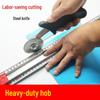 LedeWei Heavy-Duty Steel Rotary Cutter