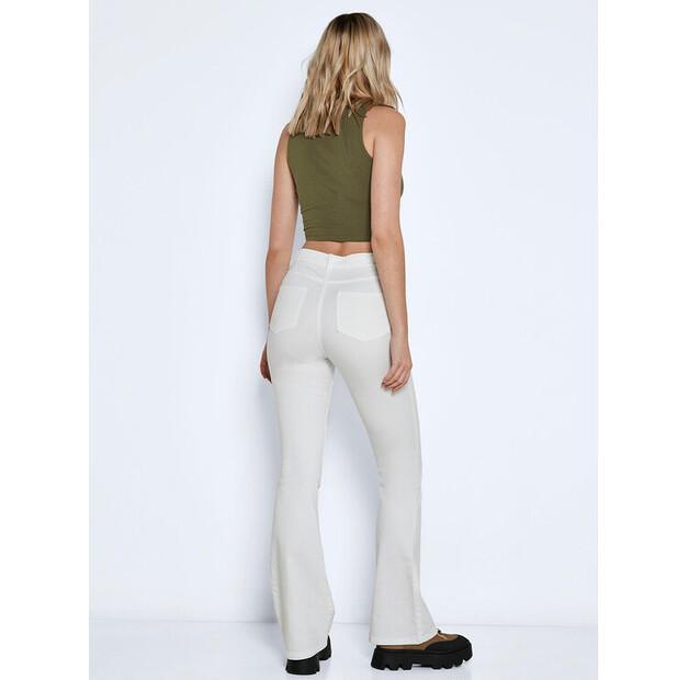 Noisy May Sallie Jeans 27019305 White Slim Fit